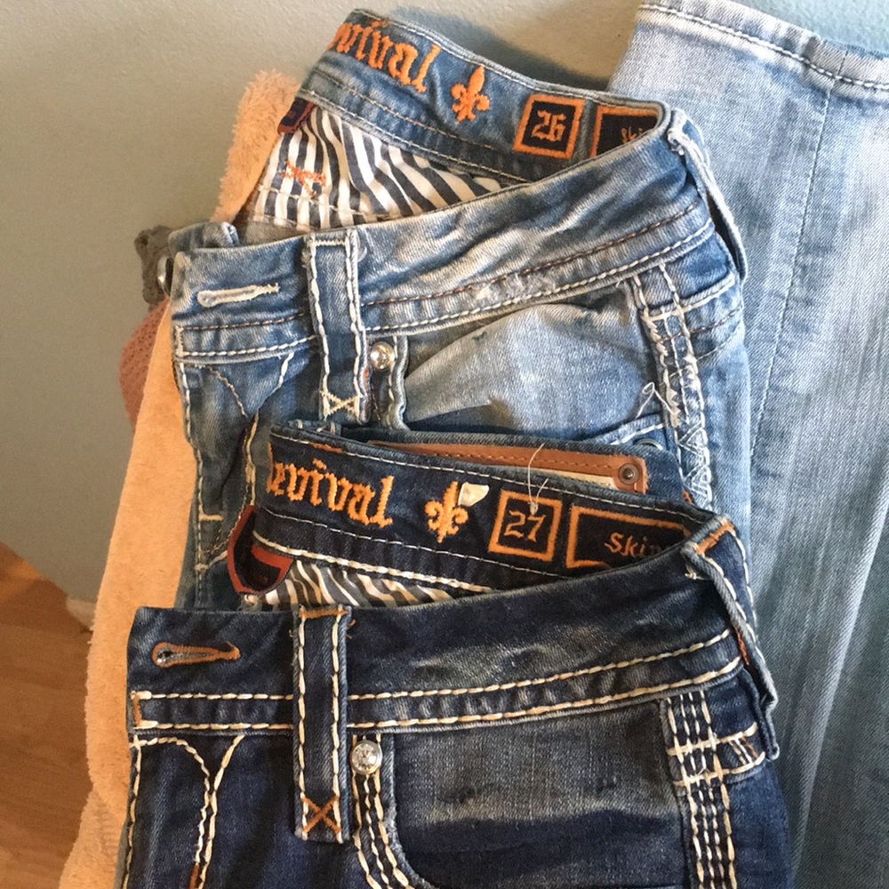 Rock revival jeans